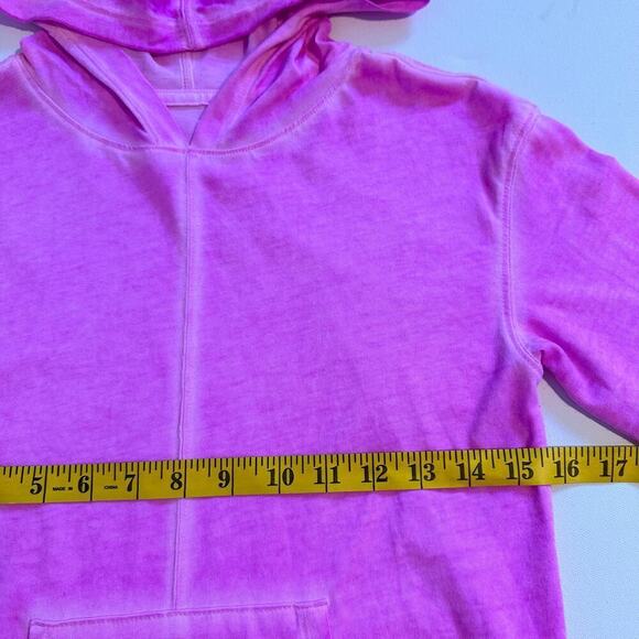 NWT So Long Sleeve Hoodie Sporty Tee Magenta Large - Picture 3 of 6